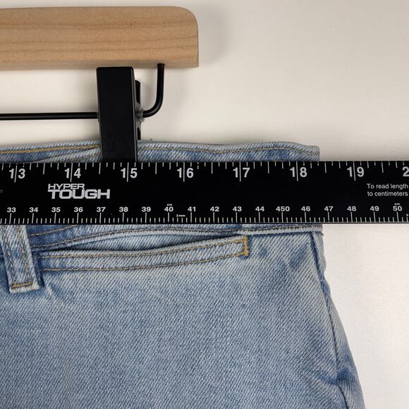 Everlane The Mariner Jean Wide Leg High Rise Light Indigo Denim 33 NWT Coastal - Picture 15 of 16